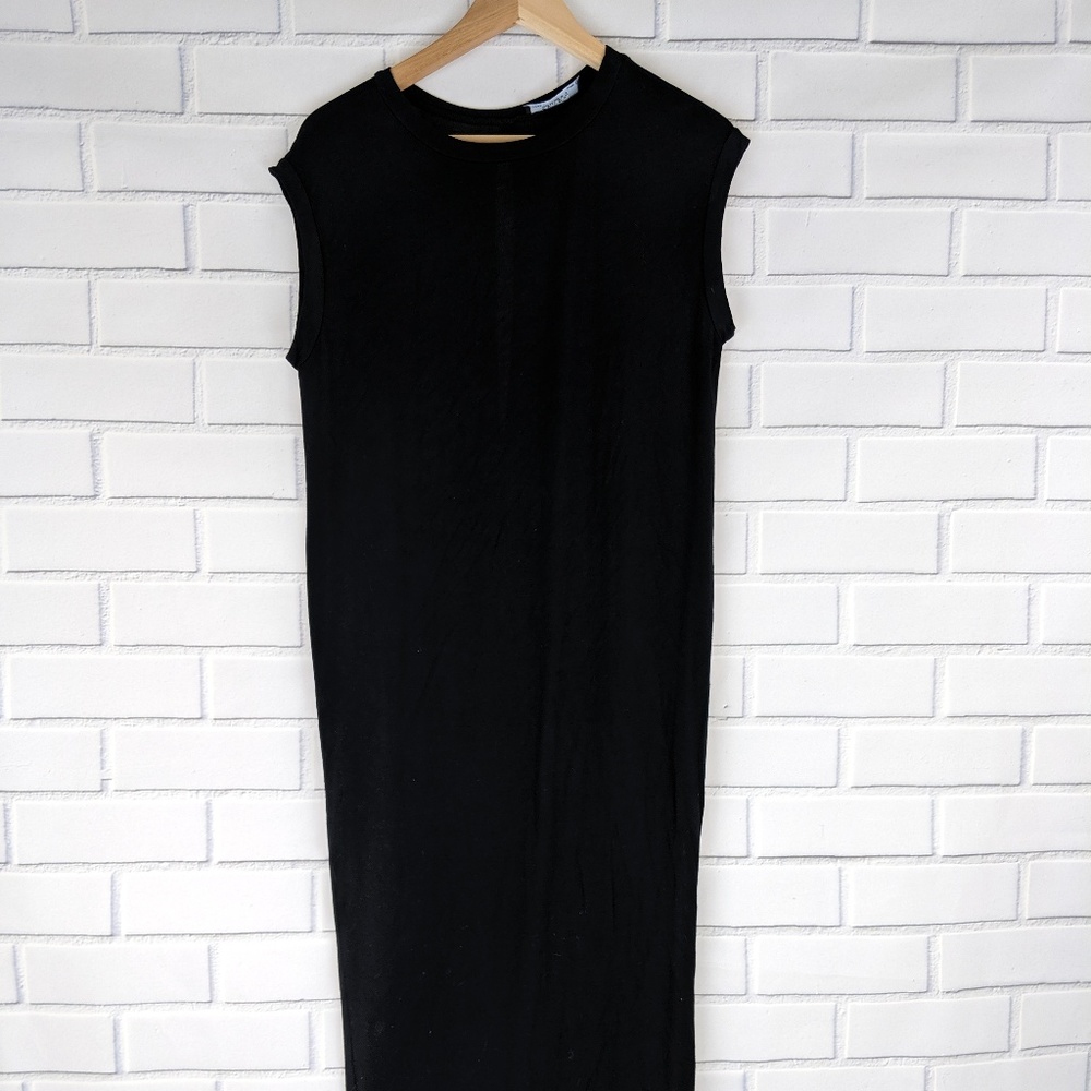 LULU'S Jersey Peekaboo Back Dress